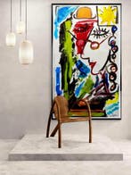 Luc Mora - Miss abstract at the beach - XXL