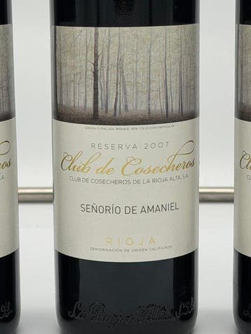 2007 La Rioja Alta - Club de Cosecheros - Señorío de Amaniel