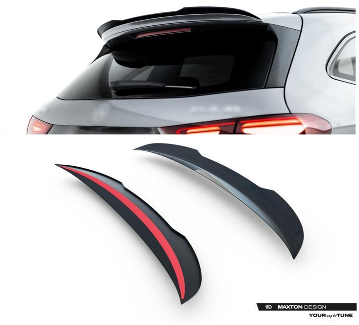 Dakspoiler Extension voor Mercedes Benz GLA35 AMG Facelift, Autos : Divers, Tuning & Styling, Enlèvement ou Envoi