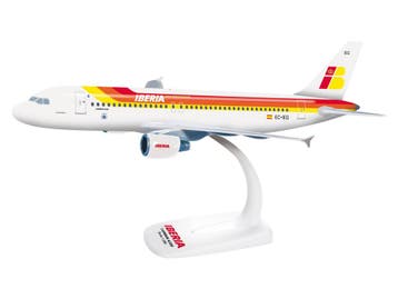 Schaal 1:200 Herpa 609401 Airbus A320 Iberia Reg. EC-IEG..., Ophalen of Verzenden
