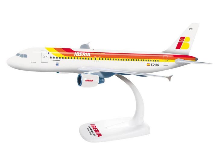Schaal 1:200 Herpa 609401 Airbus A320 Iberia Reg. EC-IEG..., Hobby en Vrije tijd, Modelbouw | Vliegtuigen en Helikopters, Nieuw