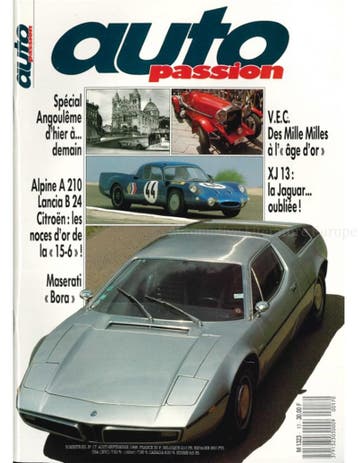 1988 AUTO PASSION TIJDSCHRIFT 17 FRANS, Ophalen of Verzenden, Nieuw