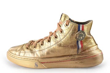 Skechers Hoge sneakers in maat 46 Goud, Overige kleuren, Verzenden, Zo goed als nieuw, Skechers