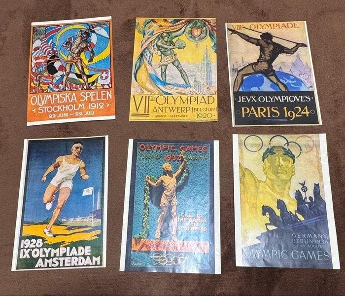 Olympic Games Poster Collection (Reprints) — Tokyo 1964 &, Verzamelen, Overige Verzamelen