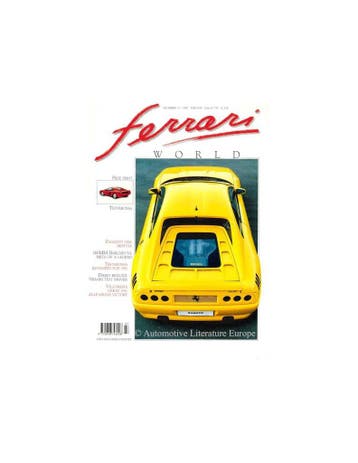 1991 FERRARI WORLD MAGAZINE 13 ENGELS, Ophalen of Verzenden