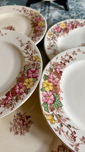 Keller et Guérin de Luneville - Eetservies (12) - Keller &