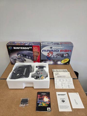 Nintendo - N64 - Limited Edition - Very Rare - Mario Pak