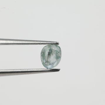 Diamant 0,52 ct cabochons diamants bruts verts pour bijoux-