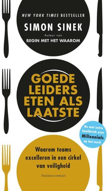 Goede leiders eten als laatste / Business bibliotheek, Boeken, Verzenden, Zo goed als nieuw, Simon Sinek