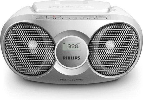 Radio/CD-speler - Grijs Philips AZ215S (Radios), Audio, Tv en Foto, Overige Audio, Tv en Foto, Nieuw, Verzenden