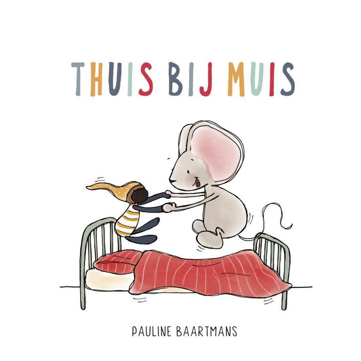 Thuis bij Muis (9789492901880, Pauline Baartmans), Antiquités & Art, Antiquités | Livres & Manuscrits, Envoi