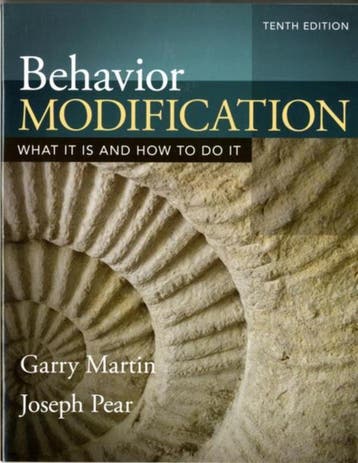 Behavior Modification 9780205992102 Martin Garry, Verzenden, Gelezen, Martin Garry
