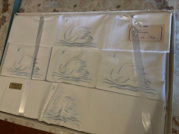 Drap de lit - 280 cm - 240 cm - Trousseau de mariage
