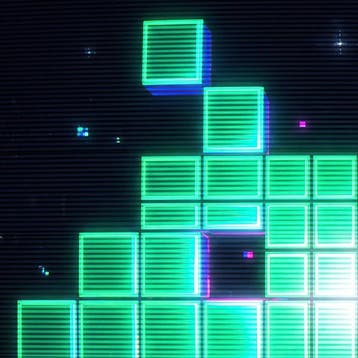 Kleury.art - [XL MATTE PAPER] CRT Glow Invader by