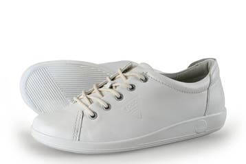 Ecco Sneakers in maat 37 Wit, Ecco, Verzenden, Wit, Zo goed als nieuw