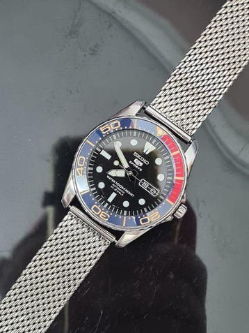 Seiko - 5 Sports Sea Urchin Pepsi - Zonder minimumprijs -, Bijoux, Sacs & Beauté