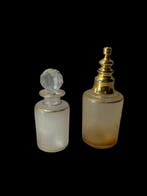 Saint Louis - Parfumfles (6) - Kristal, Goud - Toilettas, Antiek en Kunst, Antiek | Glaswerk en Kristal