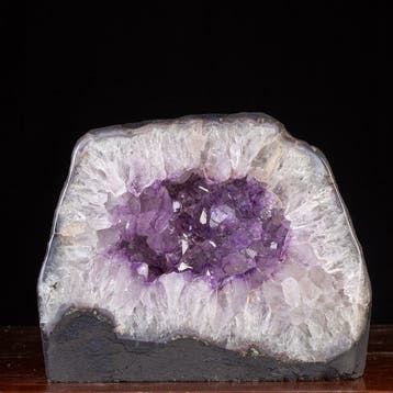 Cathédrale daméthyste et de quartz - Quartz violet profond, Collections