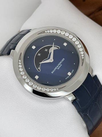 Baume & Mercier - Promesse Moonphase Diamonds 0,41ct -