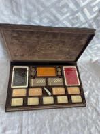 Set da poker vintage - Pierre Cardin - Carte - Dadi - Fiches