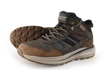 Skechers Hoge sneakers in maat 41 Bruin, Kleding | Heren, Bruin, Verzenden, Zo goed als nieuw, Skechers