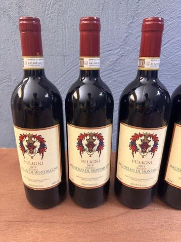 2019 Fuligni - Brunello di Montalcino Riserva - 6 Flessen, Nieuw