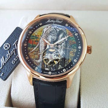 Mathey-Tissot - ELEPHANT - 11 Diamonds - Catena SA200 Rare, Nieuw