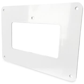 Kunststof afdekplaat voor kanaal 120 x 60mm, Doe-het-zelf en Bouw, Verzenden, Nieuw