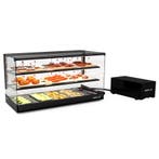 Tapasvitrine | LOGIC | Zwart | 4x 1/3 GN | +2°C/+6°C |, Zakelijke goederen, Verzenden, Nieuw in verpakking