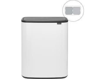 Veiling - Brabantia Bo Touch Bin Prullenbak - 2 x 30 liter