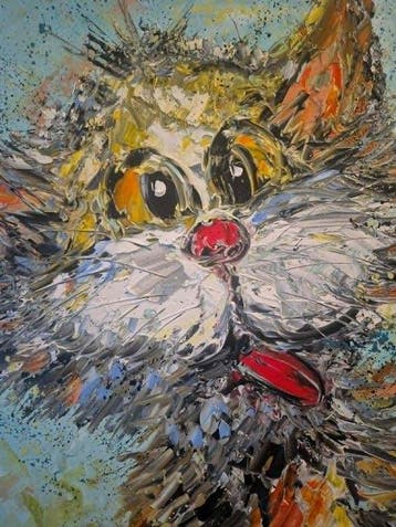 Laurent Pate (1970) - Boubouille ( chat chien )