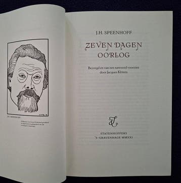 J.H. Speenhoff - Zeven dagen oorlog - 2021