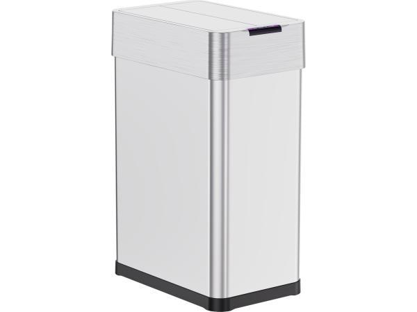 Veiling - iCoolio - Sensor Prullenbak 50L - Dubbele Klep, Huis en Inrichting, Woonaccessoires | Prullenbakken