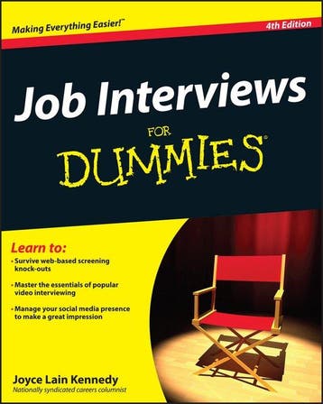 Job Interviews for Dummies 9781118112908 Joyce Lain Kennedy, Verzenden, Gelezen, Joyce Lain Kennedy