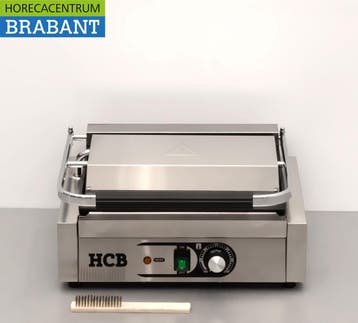 HCB Acier inoxydable Gril de contact Paninigrill Gril, Articles professionnels, Verzenden