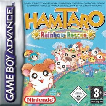 HamTaro Rainbow Rescue - Gameboy Advance (Losse Cassette)..., Games en Spelcomputers, Ophalen of Verzenden, Zo goed als nieuw