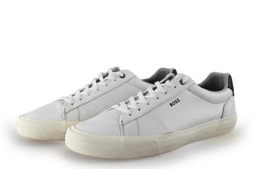 Boss Sneakers in maat 43 Wit, Kleding | Heren, Boss, Verzenden, Wit, Zo goed als nieuw