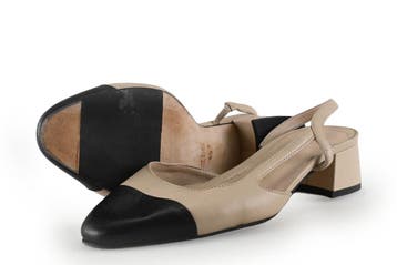 Josh V Slingbacks in maat 40 Beige, Verzenden, Beige, Josh V, Gedragen