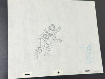 Filmation - originele animatietekening - He-Man and the
