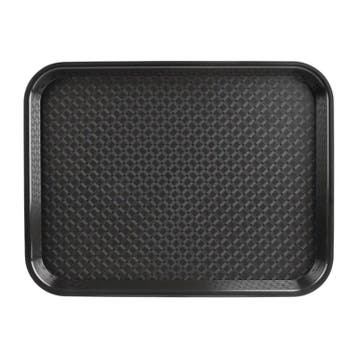 Dienblad | KRISTALLON | Polypropyleen | Zwart | Antislip |, Verzenden, Nieuw in verpakking