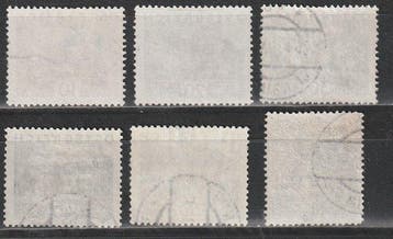 Autriche 1931 - Série Rotary sur des fragments de lettres -, Postzegels en Munten, Gestempeld