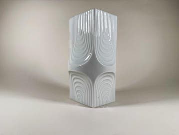 Vase - Biscuit de porcelaine - OP Art AK Kaiser, Antiek en Kunst