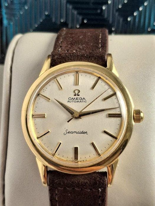 Omega - Ref.6298 - Seamaster - Cal.550 - 14K GF CASE -, Handtassen en Accessoires, Horloges | Heren