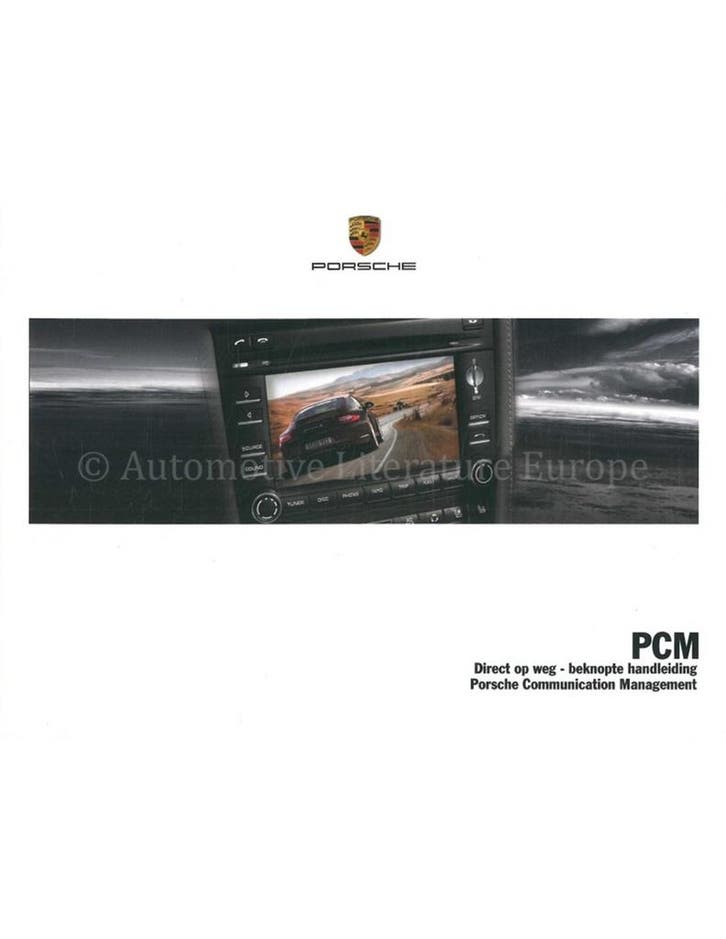 2011 PORSCHE PCM VERKORT INSTRUCTIEBOEKJE NEDERLANDS, Autos : Divers, Modes d'emploi & Notices d'utilisation
