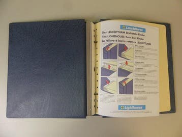 Accessoires - 2 bleus Leuchtturm Drehstabbinder DP, Gestempeld