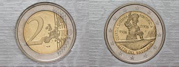 2 Euro 2006 Vatikan 500 Jahre Der Paepstlichen Schweizerg..., Verzenden, België
