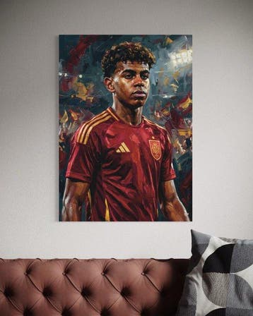ANDSAL - Lamine Yamal Spain World Cup Legend of Soccer, Nieuw
