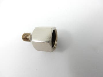 Airbrush koppeling: binnendraad G1/8 - buitendraad M5, Nieuw