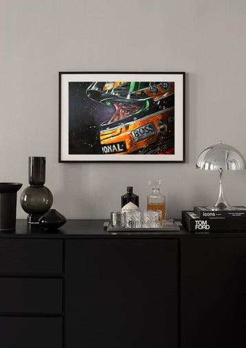Ayrton Senna - Kunstwerk, Collections