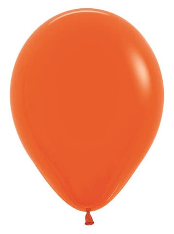 Ballonnen Orange 30cm 12st, Verzenden, Nieuw